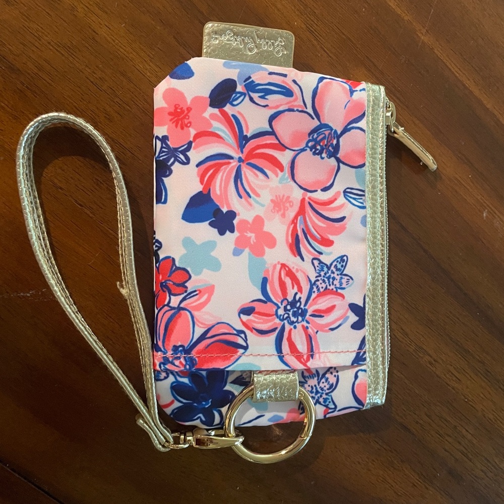 Lilly Pulitzer wristlet. Used once. EUC.